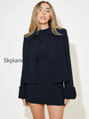 autumn-lapel-coat-mini-skirt-suit