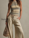 retro-striped-knit-vest-wide-leg-pants-set