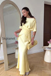 flowy-elegant-short-sleeve-skirt-set