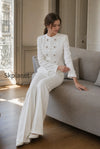 military-button-jacket-and-flared-pants-set