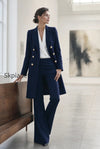 double-breasted-long-blazer-coat-flared-trousers-co-ord-set