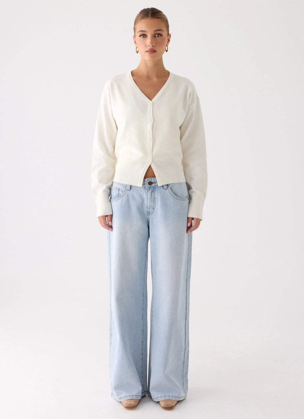 Arthur Knit Cardigan - Ivory