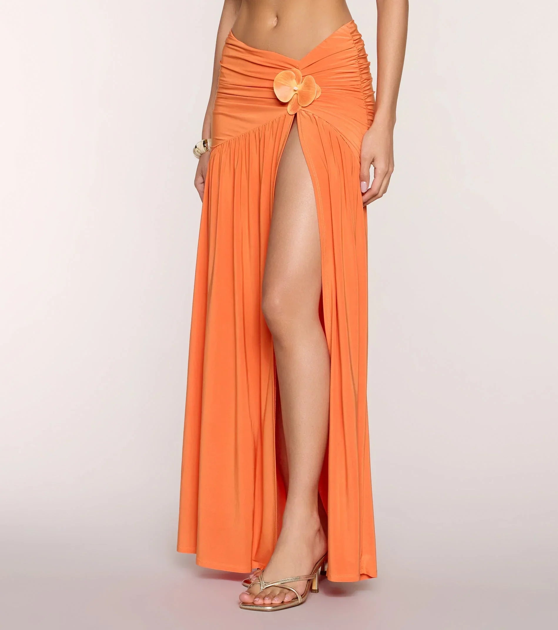Booked For Sunset Slit Maxi Skirt