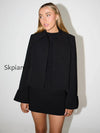autumn-lapel-coat-mini-skirt-suit