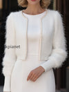 pearl-trim-fluffy-knit-cardigan-and-bodycon-dress-set
